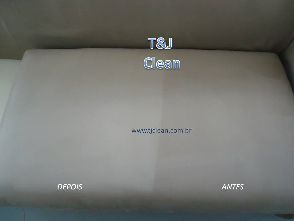 Poltrona antes e depois